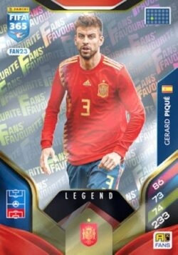 FAN23 Gerard Piqué Spain Fans Favourite Legend FIFA 365 2026