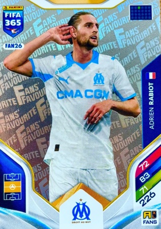 FAN26 Adrien Rabiot Olympique Marsylia Fans Favourite FIFA 365 2026