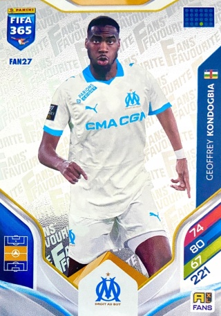 FAN27 Kondogbia Olympique Marsylia Fans Favourite FIFA 365 2026