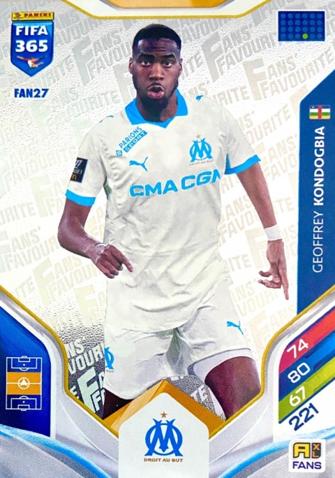 FAN27 Kondogbia Olympique Marsylia Fans Favourite FIFA 365 2026