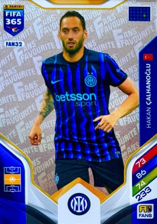 FAN32 Hakan Çalhanoğlu Inter Fans Favourite FIFA 365 2026