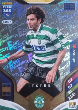 FAN37 Luis Figo Sporting Fans Favourite Legend FIFA 365 2026
