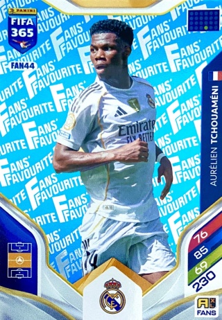 FAN44 Aurélien Tchouaméni Real Madryt Fans Favourite blue FIFA 365 2026