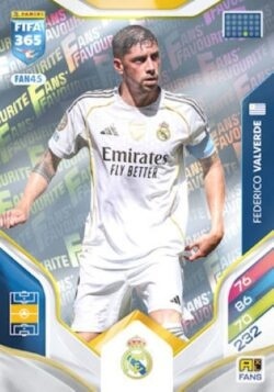 FAN45 Federico Valverde Real Madryt Fans Favourite FIFA 365 2026