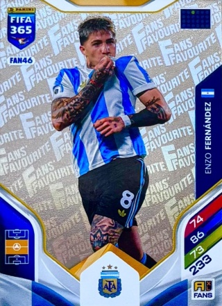 FAN46 Enzo Fernández Argentina Fans Favourite FIFA 365 2026