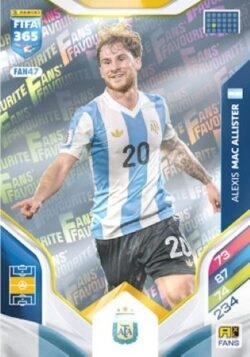 FAN47 Alexis Mac Allister Argentina Fans Favourite FIFA 365 2026