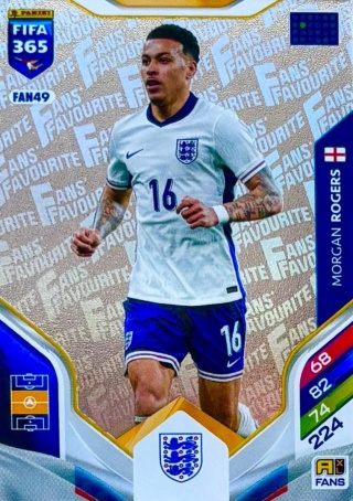 FAN49 Morgan Rogers England Fans Favourite FIFA 365 2026