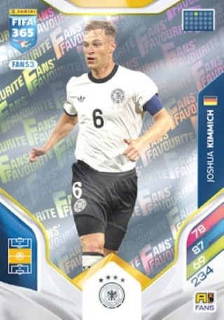 FAN53 Joshua Kimmich Germany Fans Favourite FIFA 365 2026