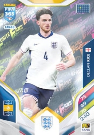 FAN48 Declan Rice England Fans Favourite FIFA 365 2026