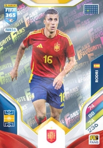 FAN56 Rodri Spain Fans Favourite FIFA 365 2026