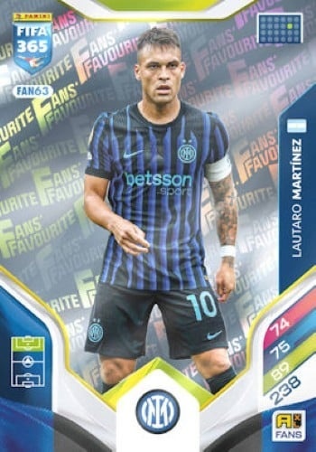 FAN63 Lautaro Martínez Inter Fans Favourite FIFA 365 2026