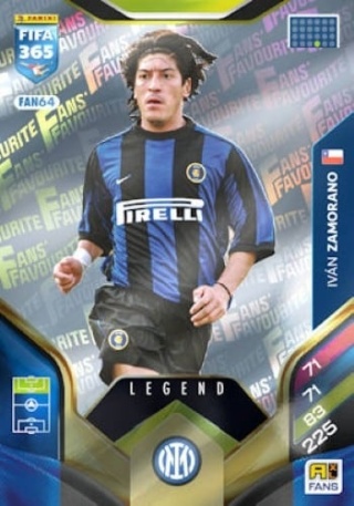 FAN64 Iván Zamorano Inter Fans Favourite Legend FIFA 365 2026