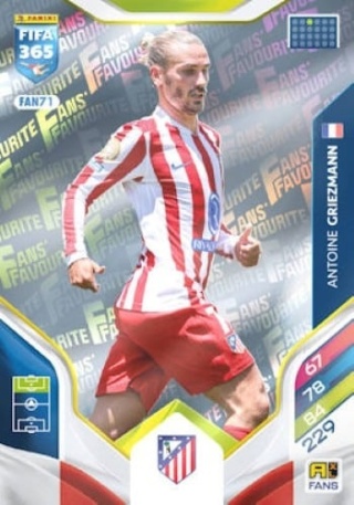 FAN71 Griezmann Atletico Madryt Fans Favourite FIFA 365 2026