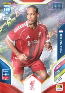 FAN9 Virgil van Dijk Liverpool Fans Favourite FIFA 365 2026