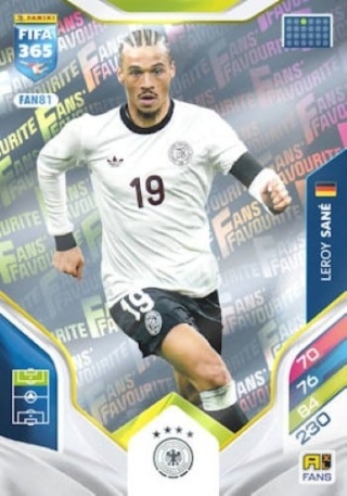 FAN81 Leroy Sané Germany Fans Favourite FIFA 365 2026