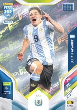 FAN83 Julián Álvarez Argentina Fans Favourite FIFA 365 2026
