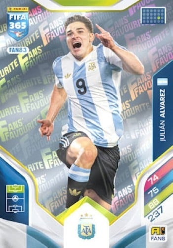 FAN83 Julián Álvarez Argentina Fans Favourite FIFA 365 2026