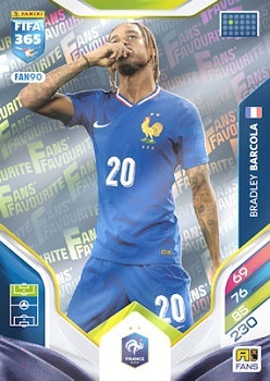 FAN90 Bradley Barcola France Fans Favourite FIFA 365 2026