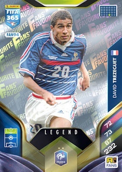 FAN94 David Trezeguet France Fans Favourite Legend FIFA 365 2026