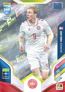 FAN95 Rasmus Højlund Denmark Fans Favourite FIFA 365 2026