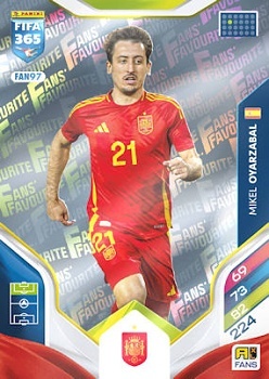 FAN97 Mikel Oyarzabal Spain Fans Favourite FIFA 365 2026