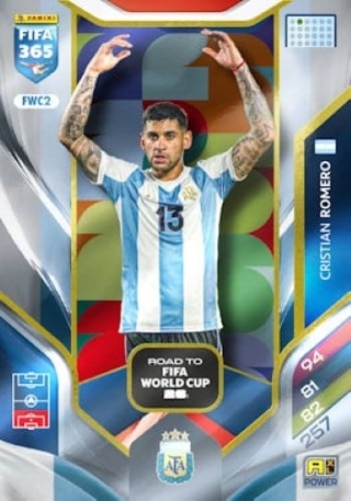 FWC2 Cristian Romero Argentina Road to World Cup FIFA 365 2026