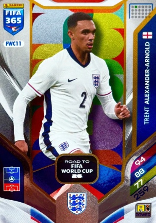 FWC11 Trent Alexander-Arnold England Road to World Cup FIFA 365 2026