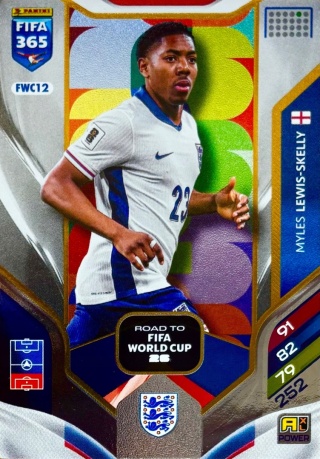 FWC12 Myles Lewis Skelly England Road to World Cup FIFA 365 2026