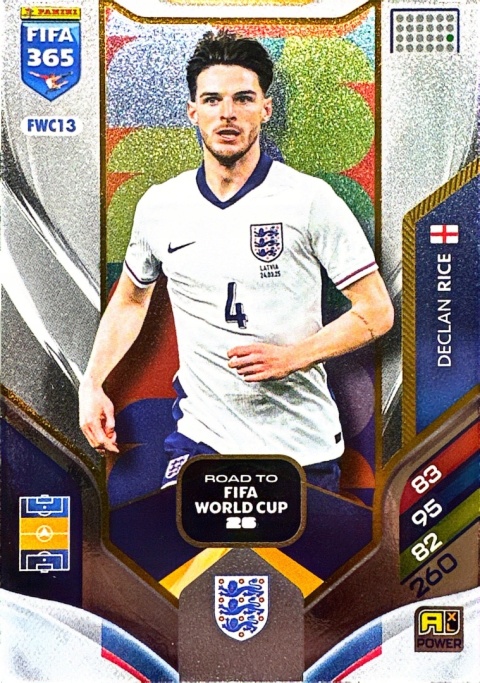FWC13 Declan Rice England Road to World Cup FIFA 365 2026