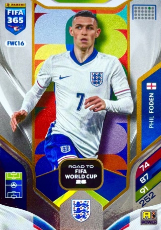 FWC16 Phil Foden England Road to World Cup FIFA 365 2026