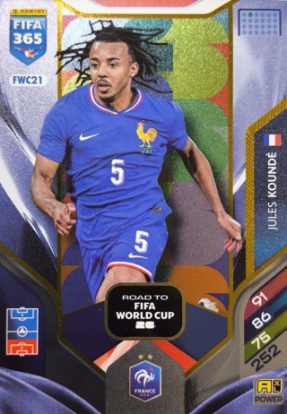 FWC21 Jules Koundé France Road to World Cup FIFA 365 2026