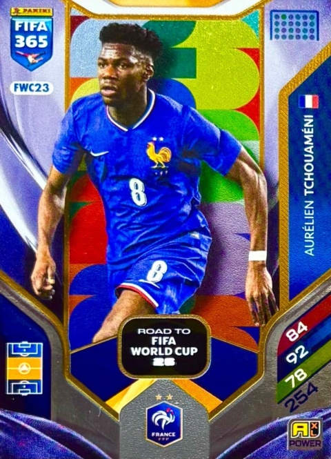 FWC23 Aurélien Tchouaméni Francja Road to World Cup FIFA 365 2026