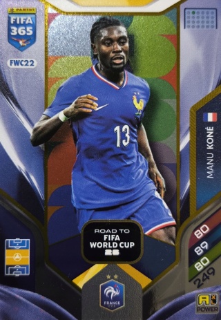 FWC22 Manu Koné France Road to World Cup FIFA 365 2026