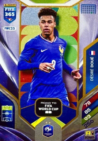 FWC25 Désiré Doué France Road to World Cup FIFA 365 2026