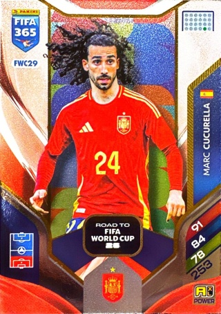 FWC29 Marc Cucurella Spain Road to World Cup FIFA 365 2026