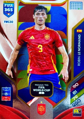 FWC30 Robin Le Normand Spain Road to World Cup FIFA 365 2026