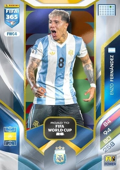 FWC4 Enzo Fernández Argentyna Road to World Cup FIFA 365 2026