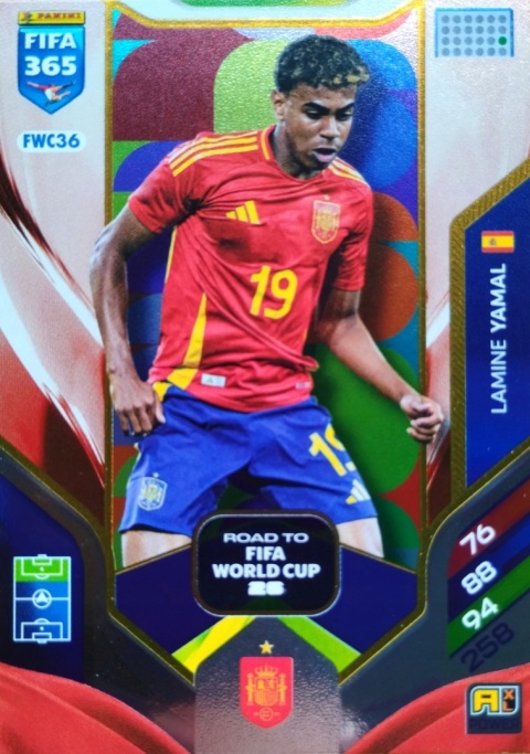 FWC36 Yamal Hiszpania Road to World Cup FIFA 365 2026