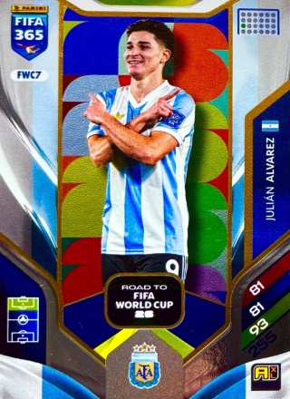 FWC7 Julián Álvarez Argentina Road to World Cup FIFA 365 2026