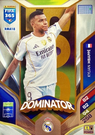 RMA18 Kylian Mbappé Real Madryt Power Dominator FIFA 365 2026