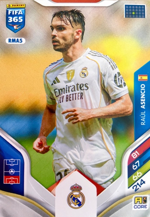 RMA5 Raul Asencio Real Madryt Core FIFA 365 2026