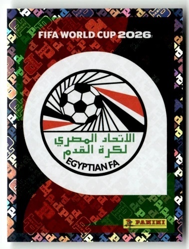 EGY1 Emblem Egipt foil Naklejki FIFA World Cup 2026 Panini