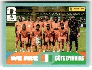 CIV13 Team Photo WKS Base Naklejki FIFA World Cup 2026 Panini