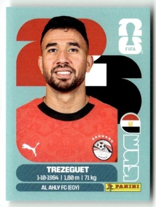 EGY19 Trezeguet Egipt Base Naklejki FIFA World Cup 2026 Panini