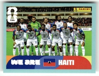 HAI13 Team Photo Haiti Base Naklejki FIFA World Cup 2026 Panini