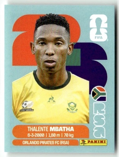 RSA12 Thalente Mbatha RPA Base Naklejki FIFA World Cup 2026 Panini