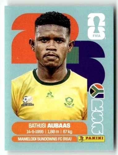 RSA14 Bathasi Aubaas RPA Base Naklejki FIFA World Cup 2026 Panini