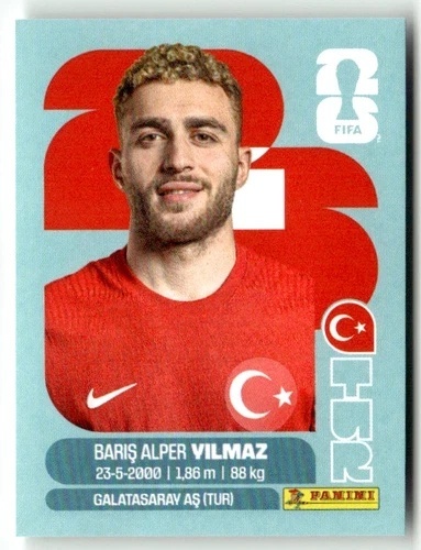 TUR18 Baris Alper Yilmaz Turcja Base Naklejki FIFA World Cup 2026 Panini