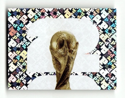 FWC1 Official Emblem 1 FIFA World Cup 2026 foil Naklejki FIFA World Cup 2026 Panini