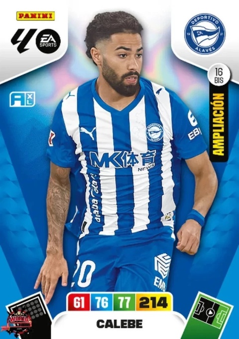 16bis Calebe Deportivo Alavés Base/Ampliacion La Liga 2025/26 Panini